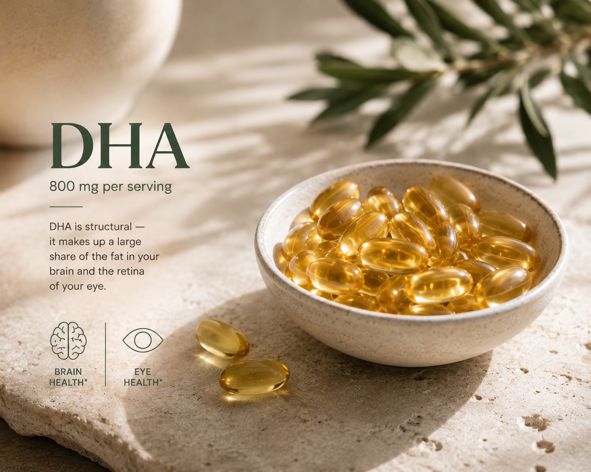 Omega-3 Algal Oil (Vegan EPA + DHA)