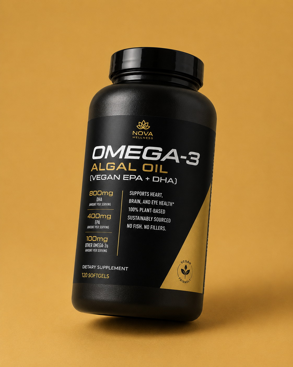 Omega-3 Algal Oil (Vegan EPA + DHA)