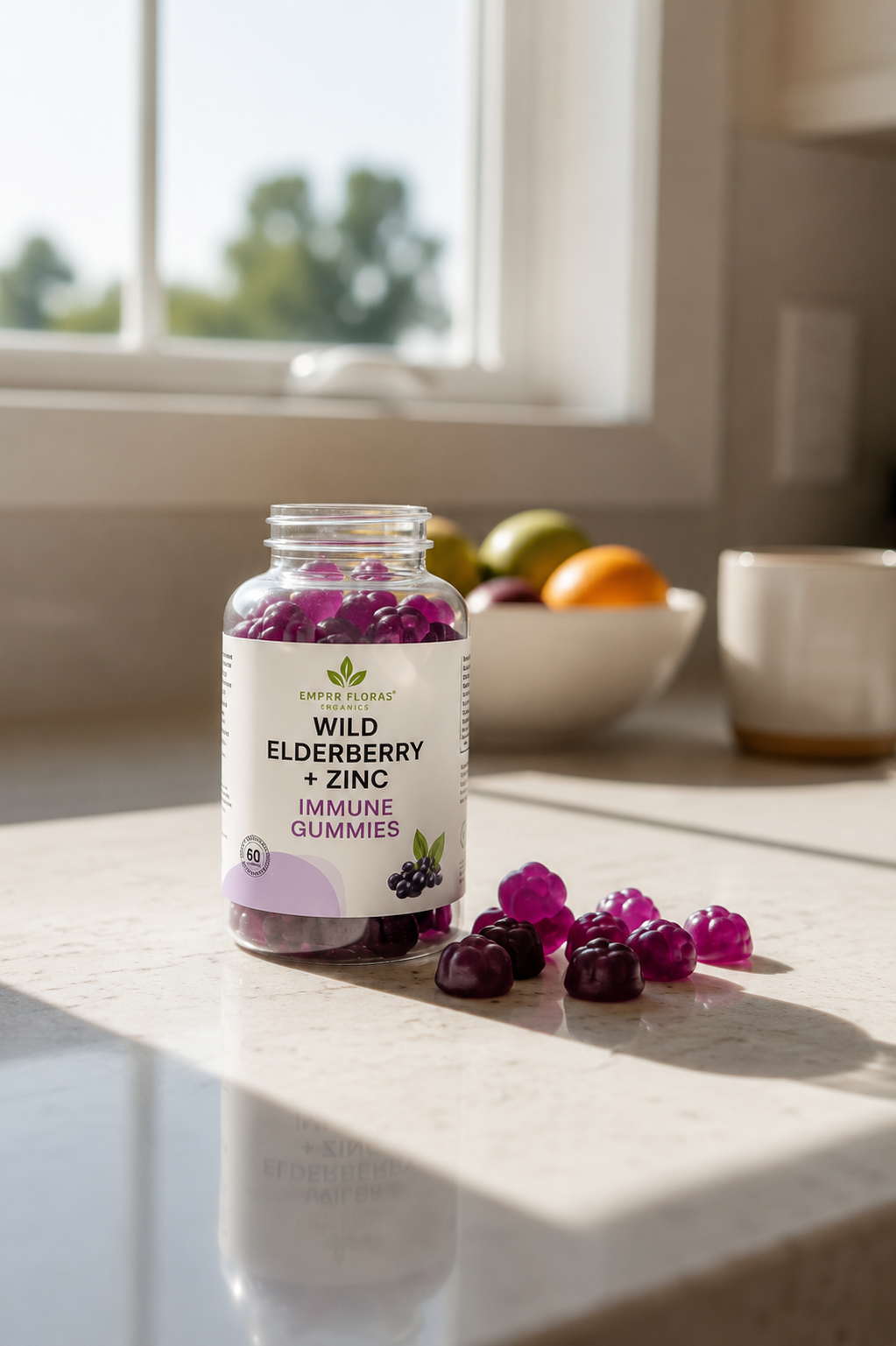 Elderberry + Zinc Immune Gummies